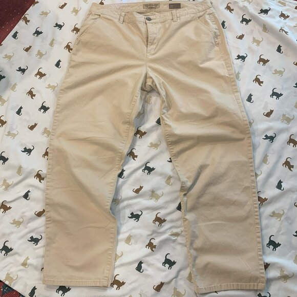 Nine West Vintage America Collection Khaki Size 12/31 - Picture 1 of 4